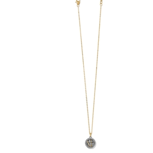 NEPTUNE’S RINGS WOVEN PENDANT NECKLACE - Picture 2 of 8